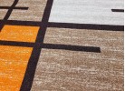 Мокетен килим ERIKA 8010 beige/orange